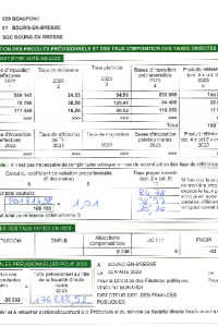 documentation PDF 2023-02 état de notification des taux d'imposition des taxes locales